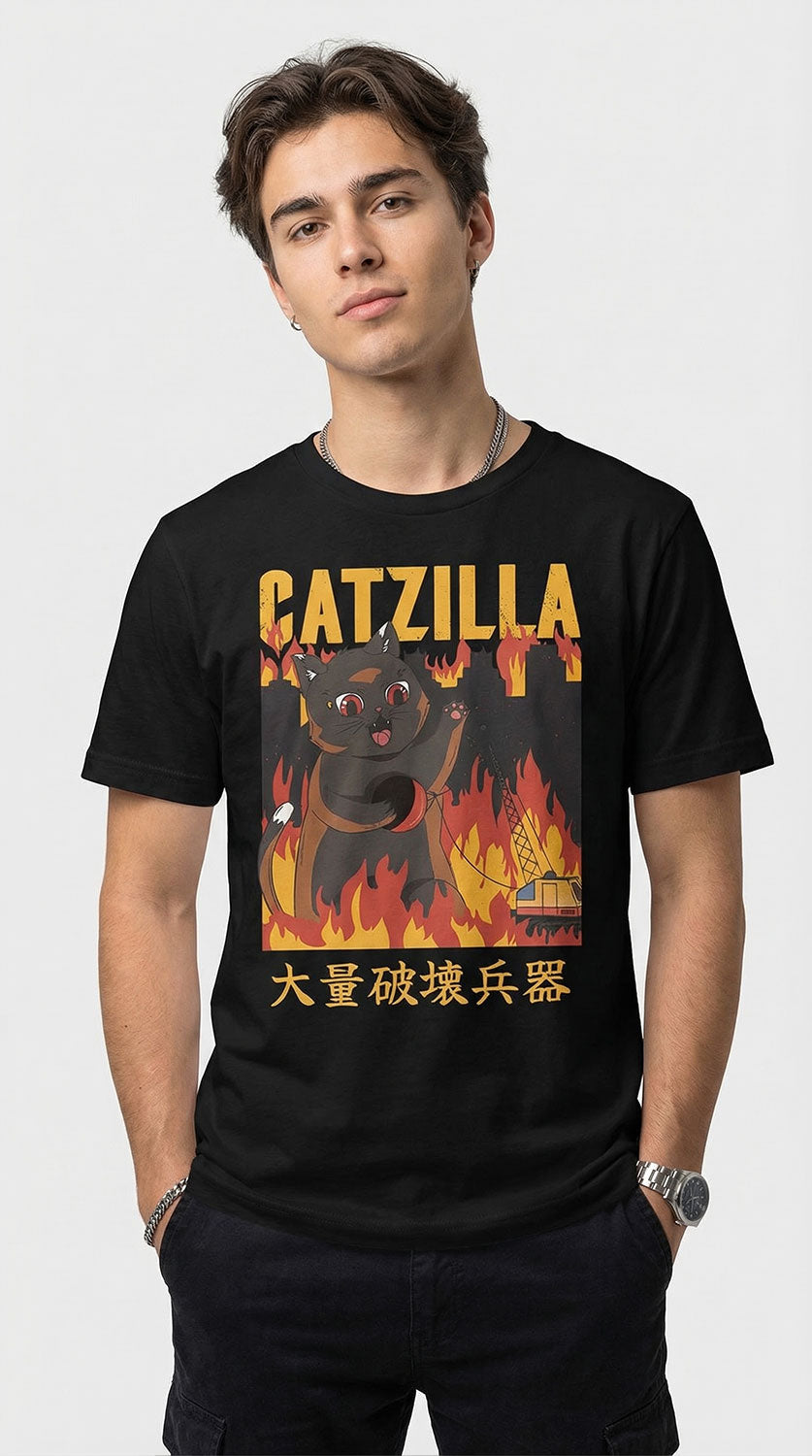 Catzilla City Cat T-Shirt