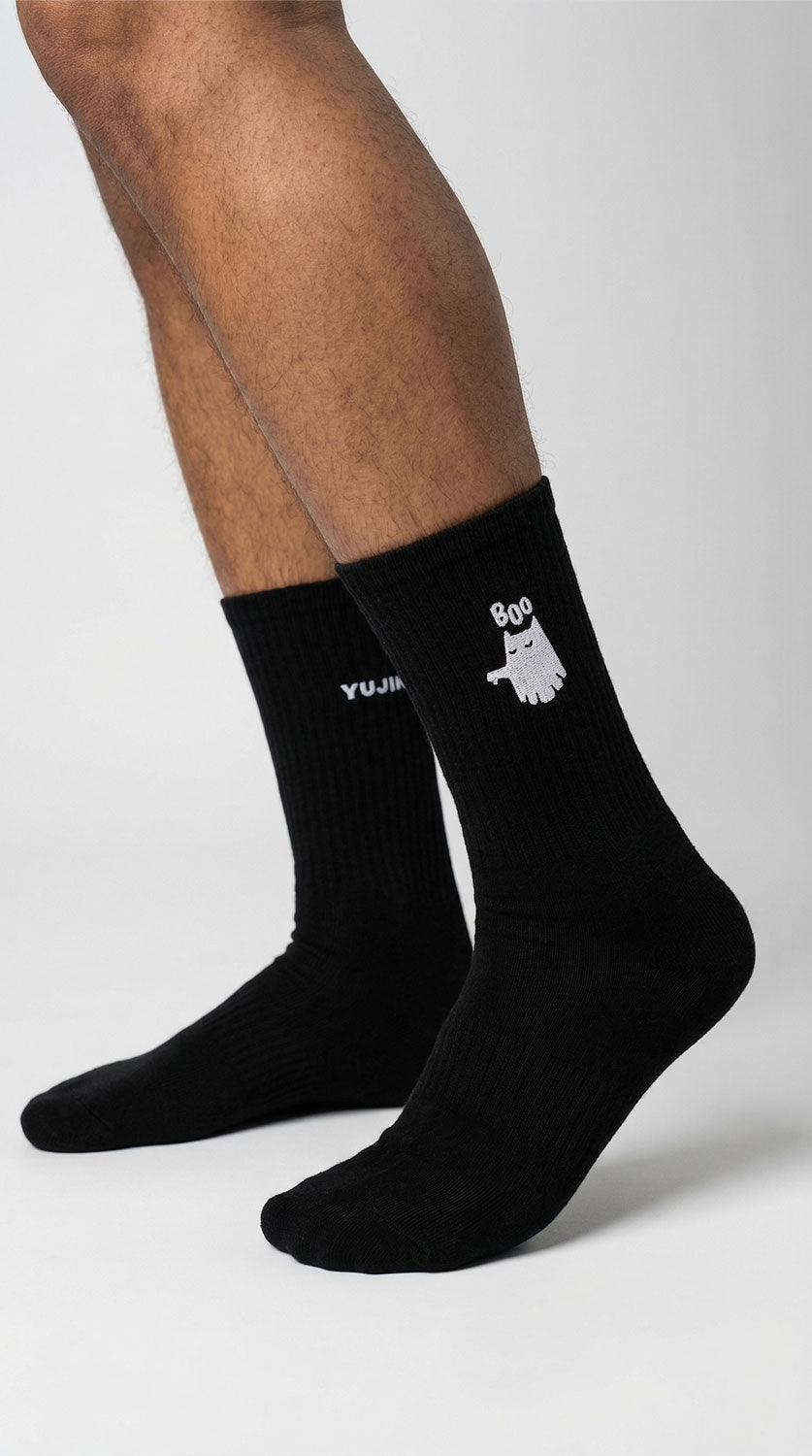 Boo Cat Socks
