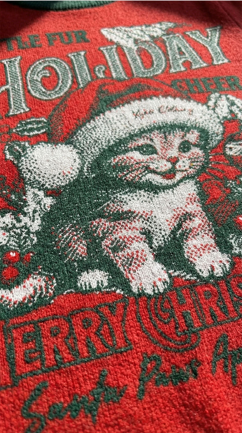 Holiday Cheer Cat Sweatshirt