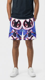 Cyber Friend Swim Trunks