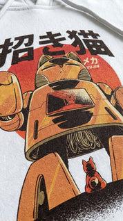 Mecha Cat Premium-Hoodie
