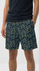 Japanese Clouds Swim Trunks