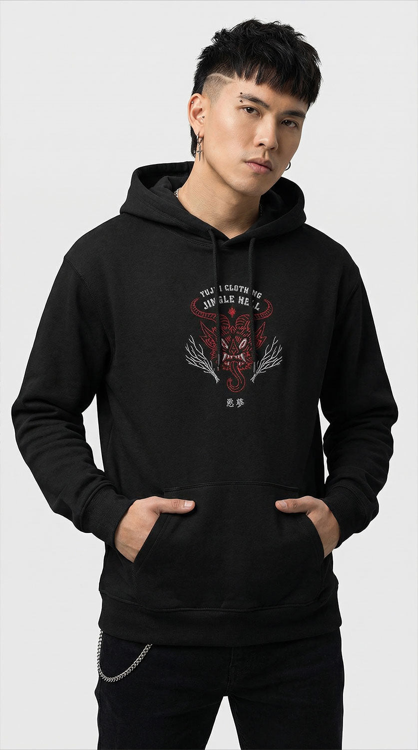 Sweat à capuche de Noël Jingle Hell