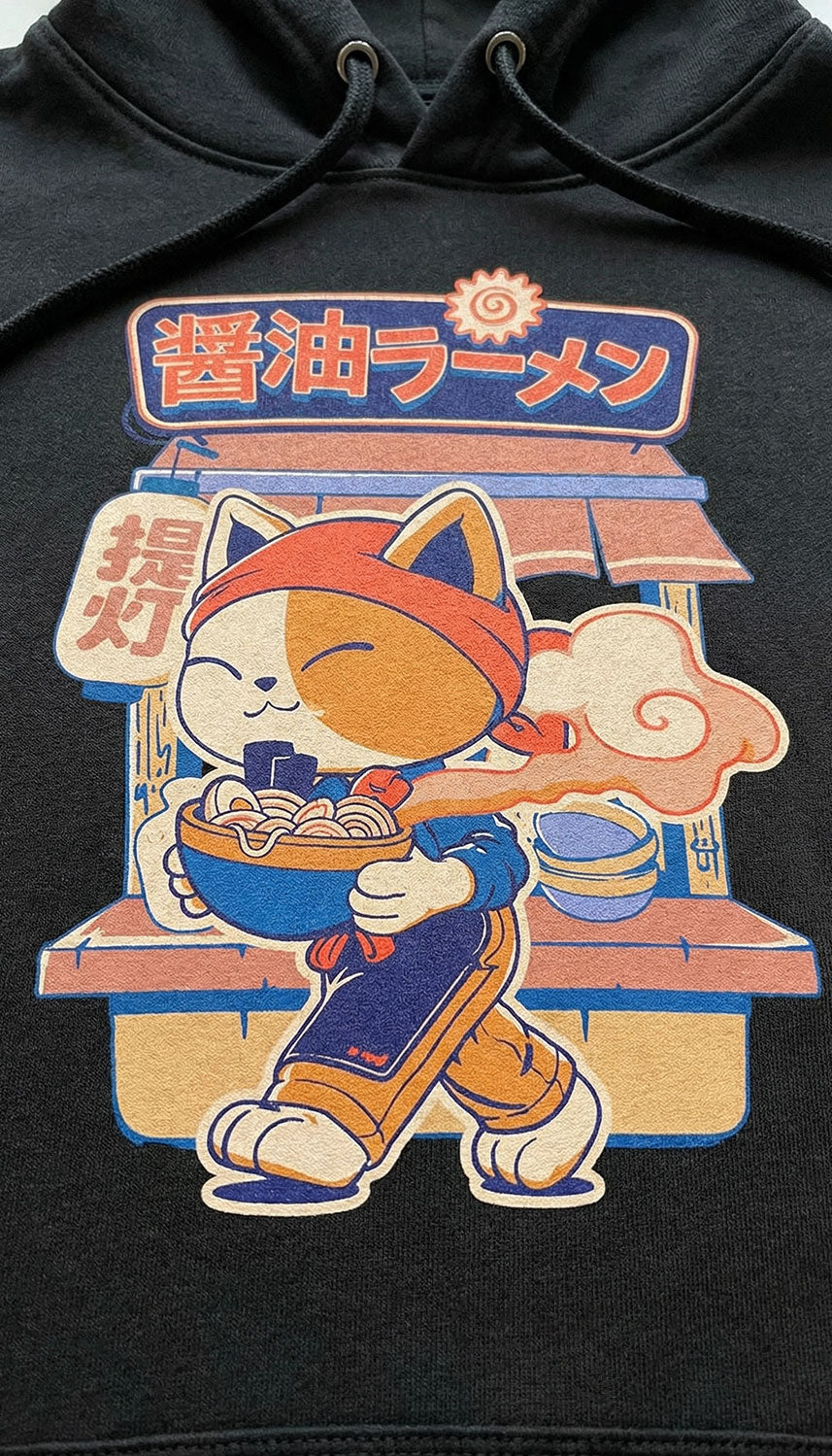 Ramen-Katze-Hoodie