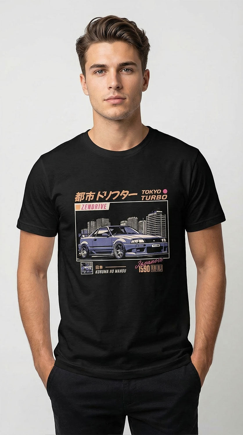 Tokyo Turbo Car T-Shirt