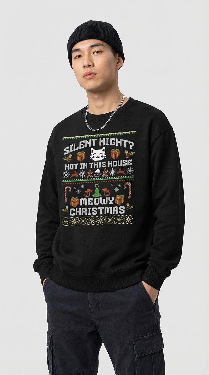 Noisy Night Christmas Ugly Sweatshirt