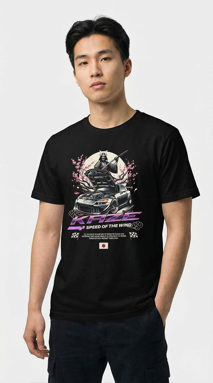 Samurai Sakura Car T-Shirt
