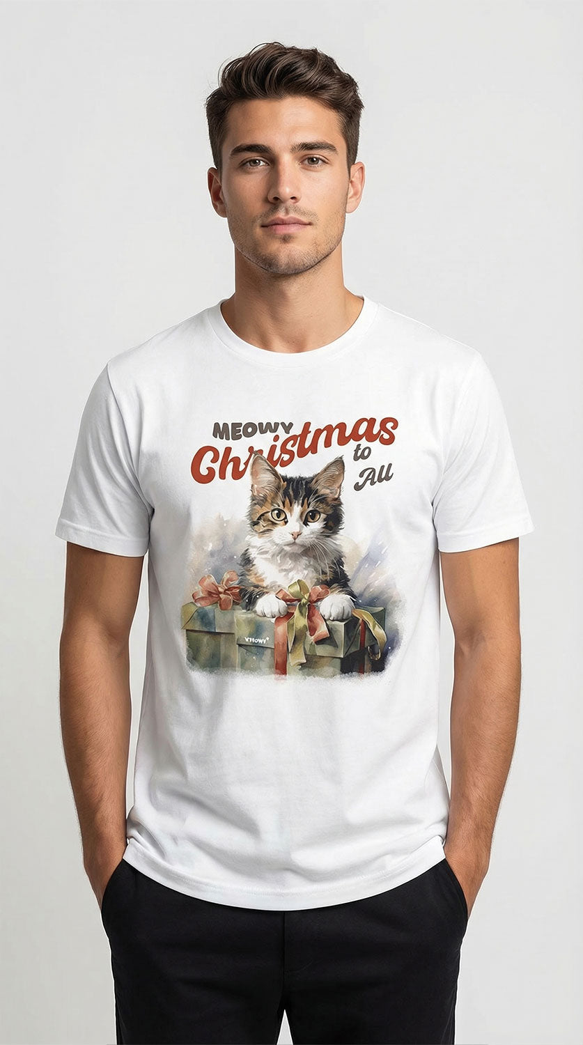Meow Christmas T-Shirt