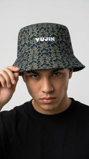 Japanese Clouds Reversible Bucket Hat