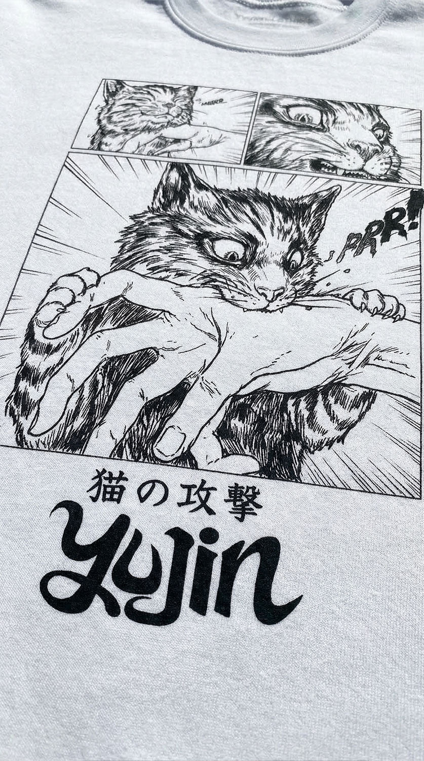 Sudden Attack Cat Sweatshirt