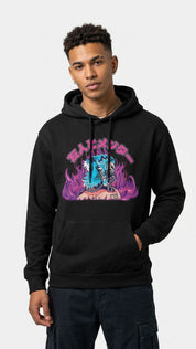 Sweat à capuche Flammes