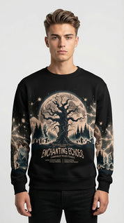 Enchanting Echoes Halloween Sweatshirt
