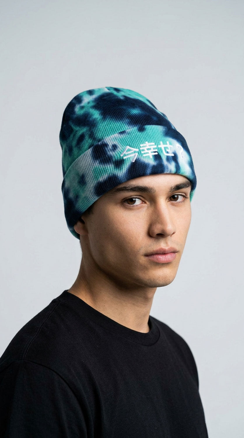 Happy Now? Tie-Dye Beanie