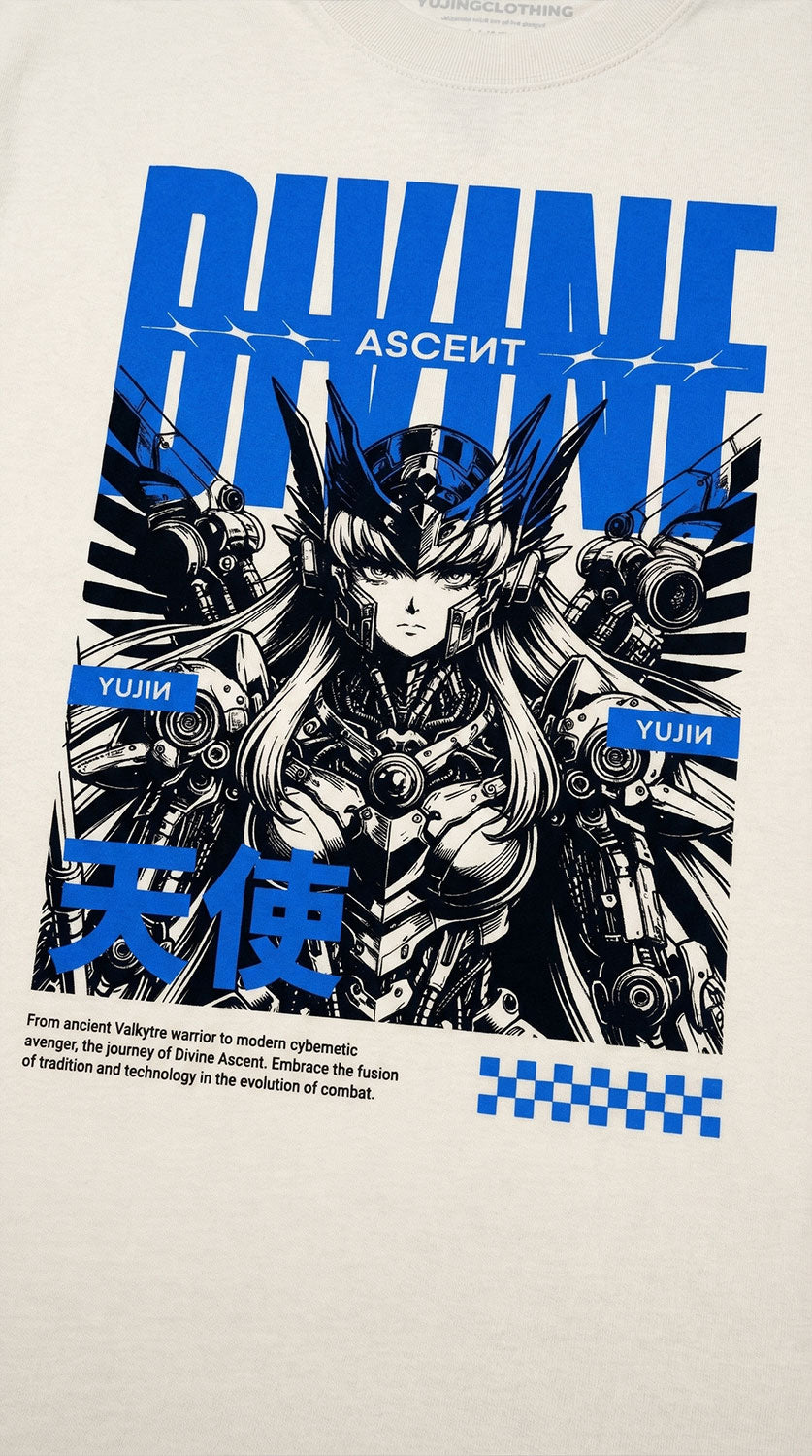 Divine Ascent Oversized Faded T-Shirt