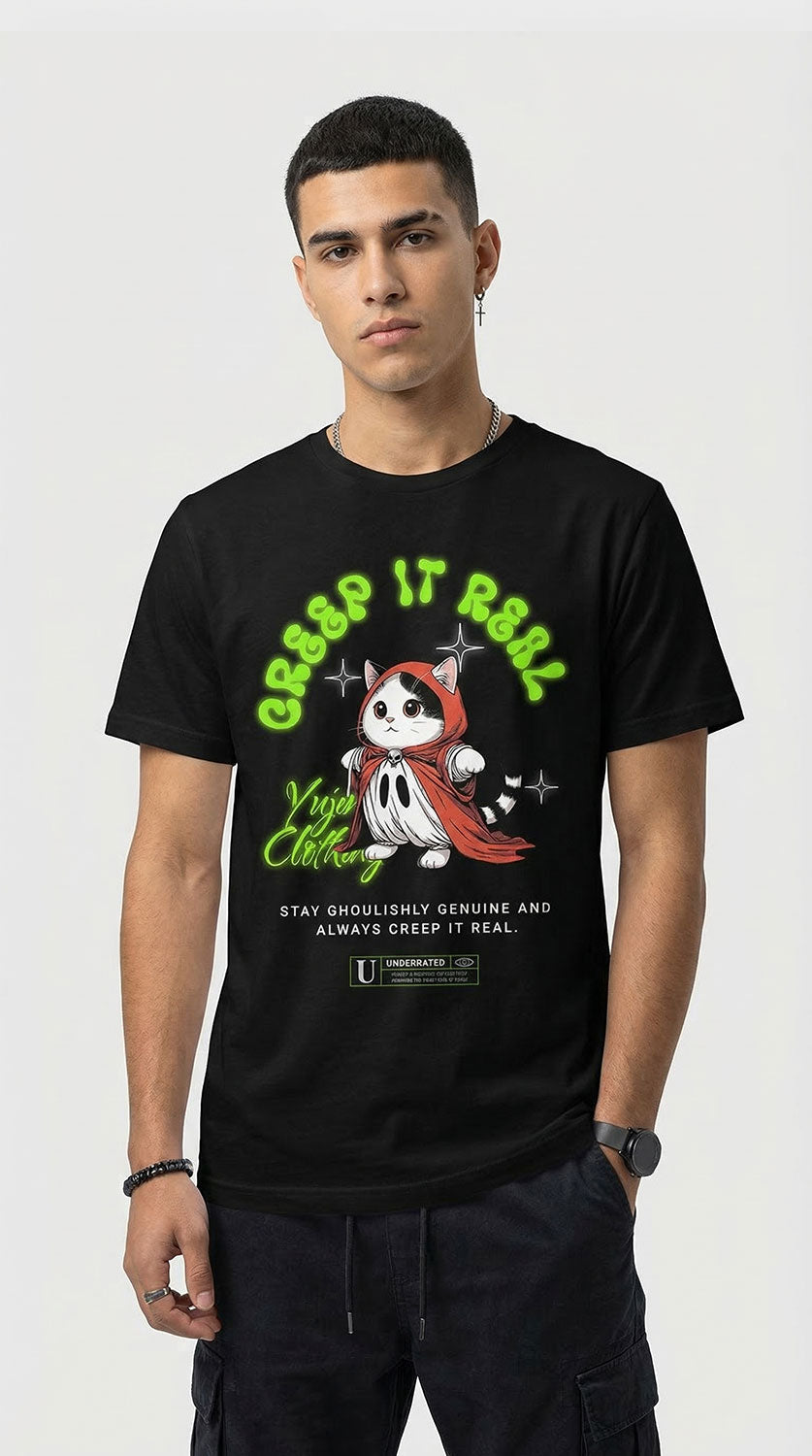 Creep It Real Cat T-Shirt
