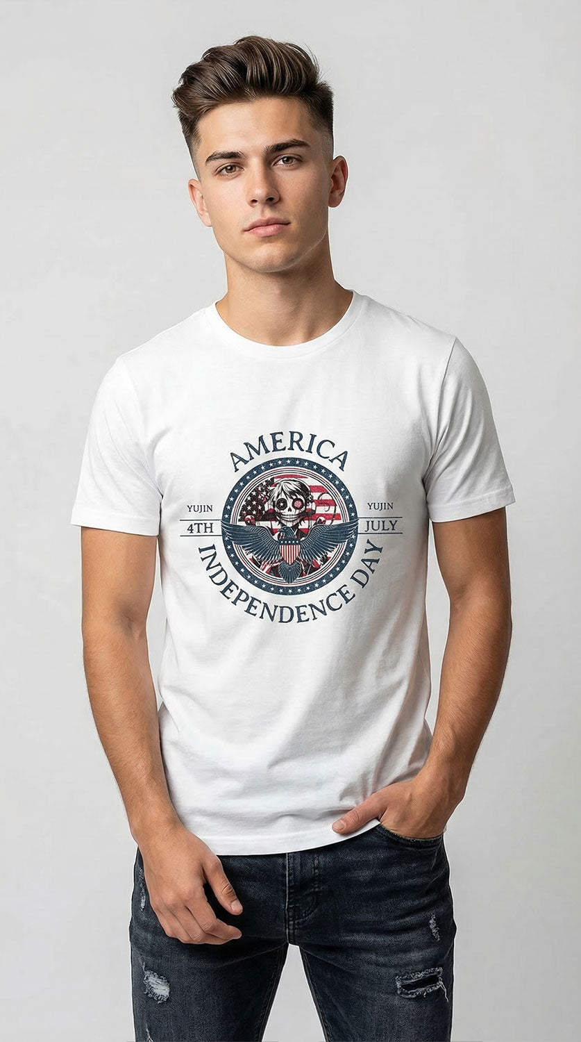 Independence Day 4th July Dark T-Shirt