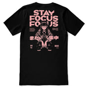 Stay Focus T-Shirt | Yūjin Japanese Anime Streetwear Clothing