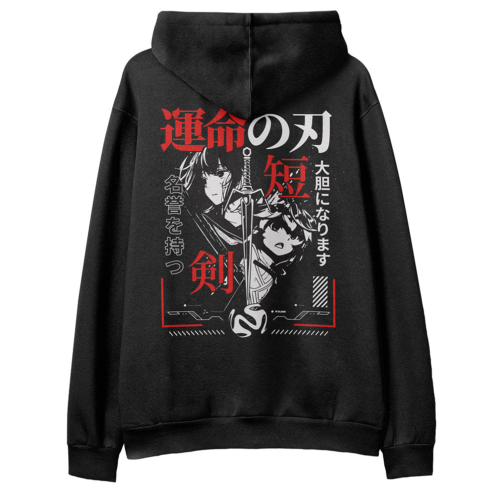 Fate And Destiny Hoodie | Yūjin Japanese Anime Streetwear Clothing