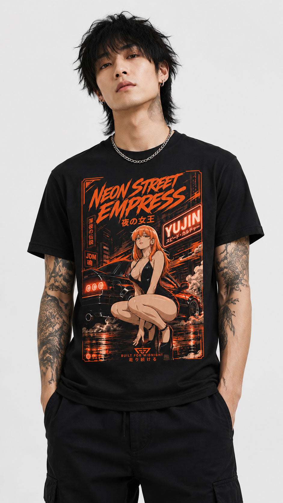 Neon Street Empress Car T-Shirt