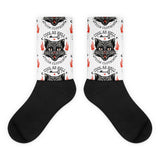 Cool As Hell Cat Socks