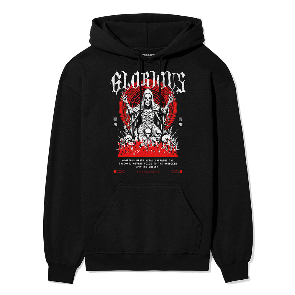 Glorious Death Hoodie | Yūjin Japanese Anime Streetwear Clothing