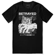 Betrayed Cat T-Shirt | Yūjin Japanese Anime Streetwear Clothing