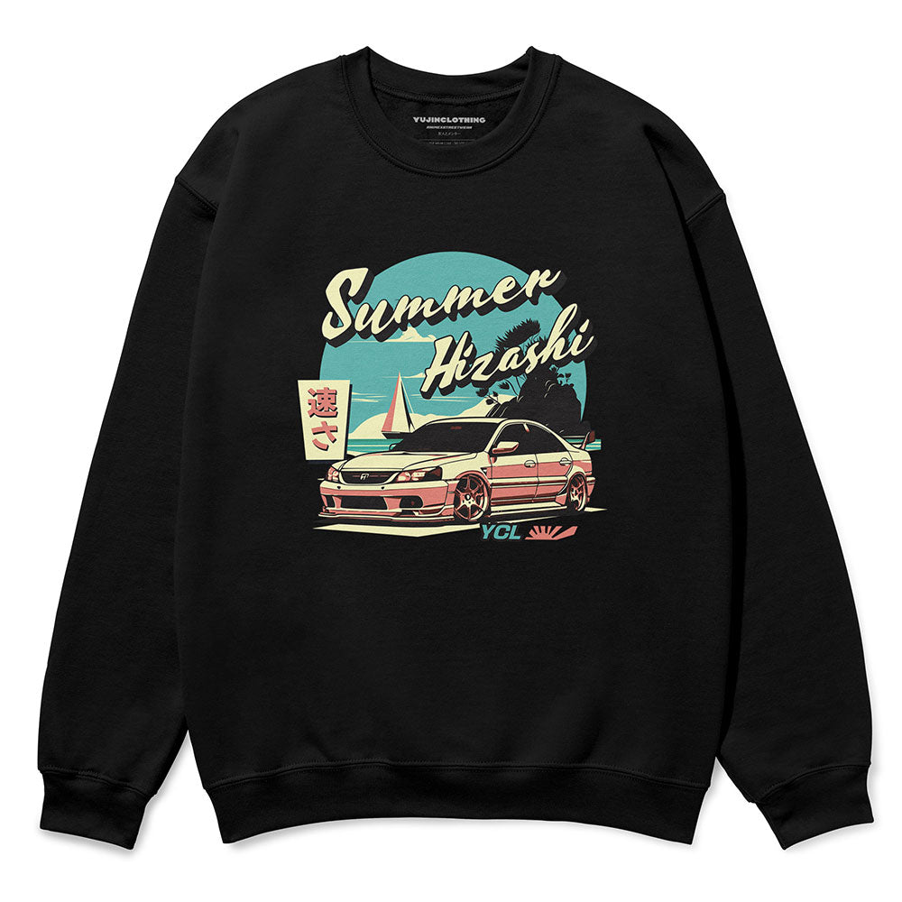 Summer Hizashi Car Sweatshirt | Yūjin Japanese Anime Streetwear Clothing