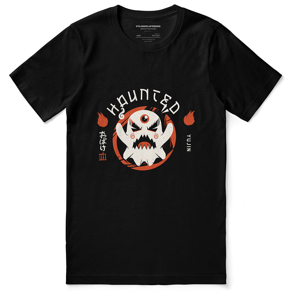 Haunted T-Shirt | Yūjin Japanese Anime Streetwear Clothing