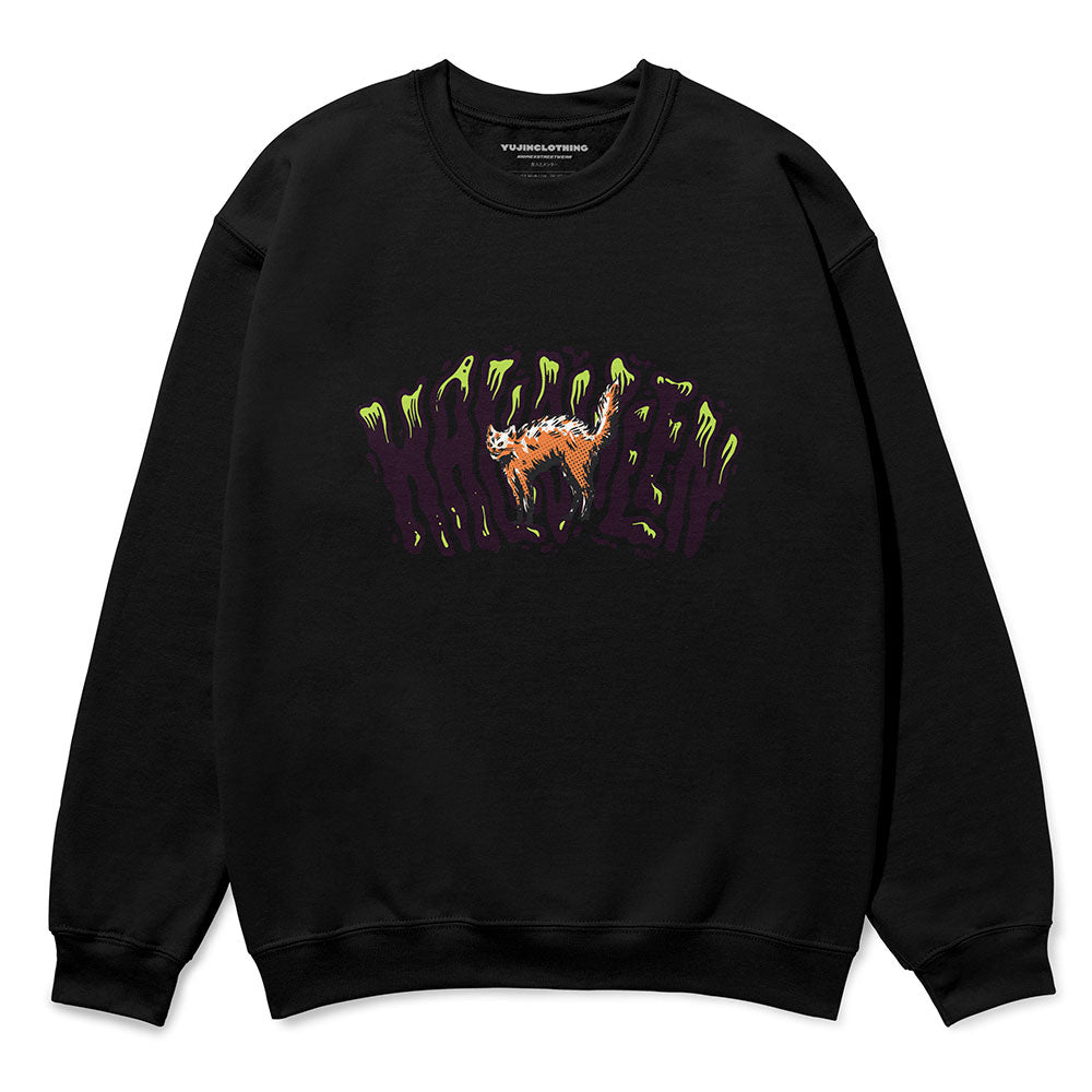 Halloween Sweatshirt | Yūjin Japanese Anime Streetwear Clothing