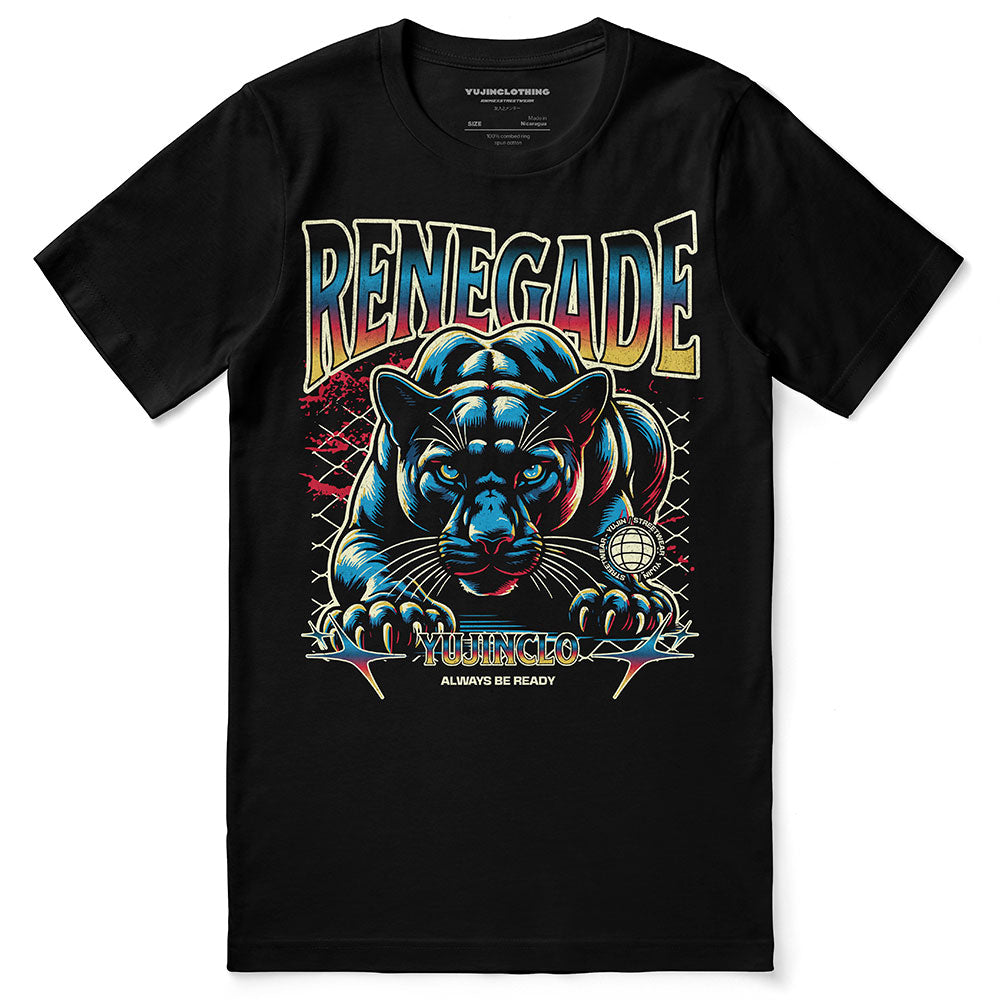 Renegade Cat T-Shirt | Yūjin Japanese Anime Streetwear Clothing