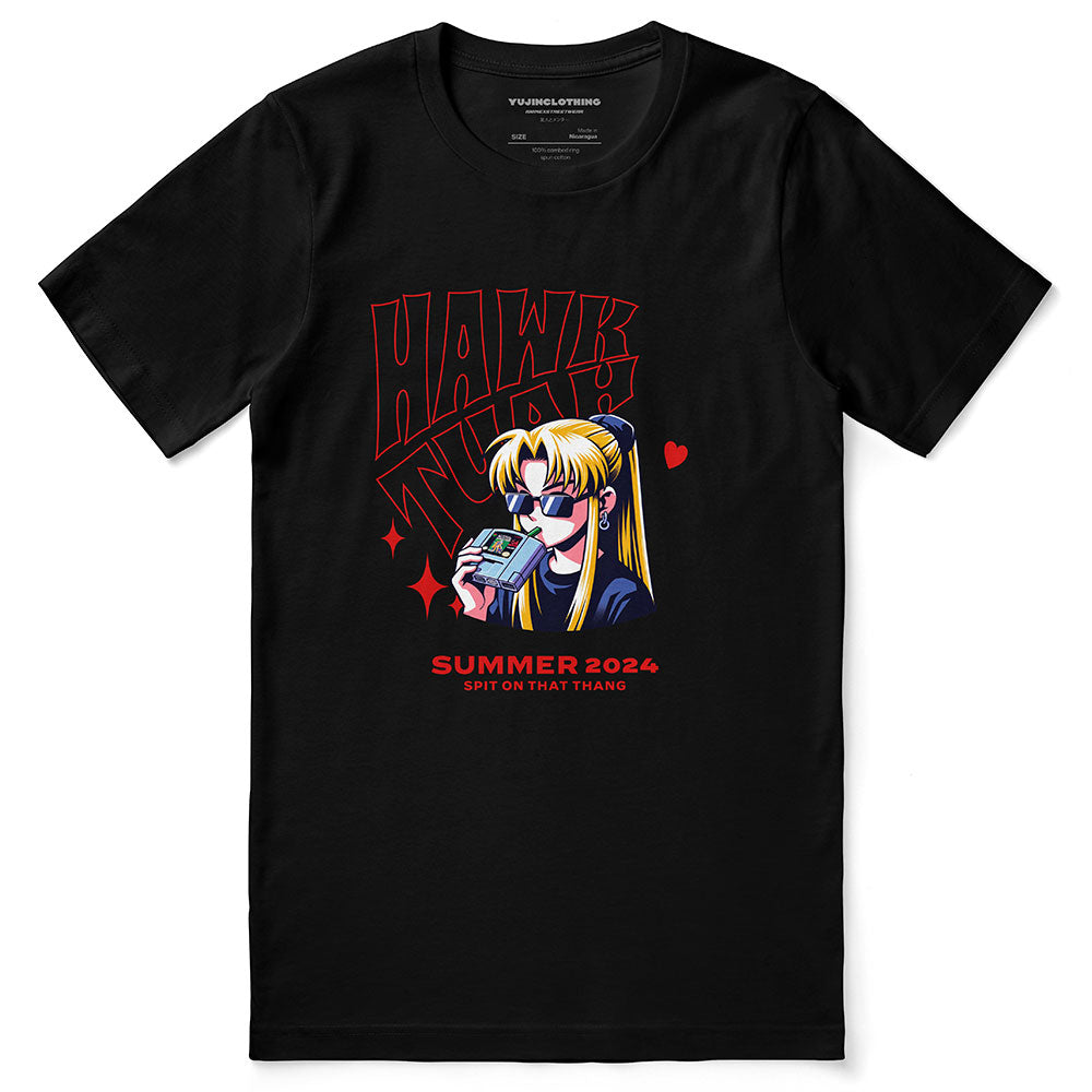 Hawk Tuah Meme T-Shirt | Yūjin Japanese Anime Streetwear Clothing
