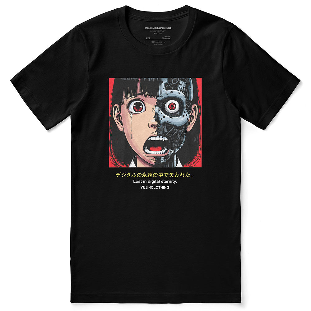 Cyborg Girl T-Shirt | Yūjin Japanese Anime Streetwear Clothing