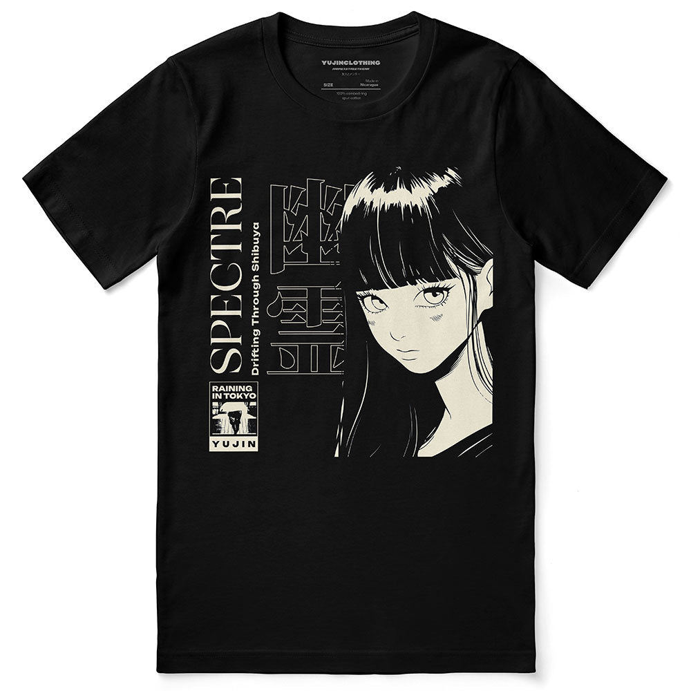 Spectre Anime Girl T-Shirt | Yūjin Japanese Anime Streetwear Clothing