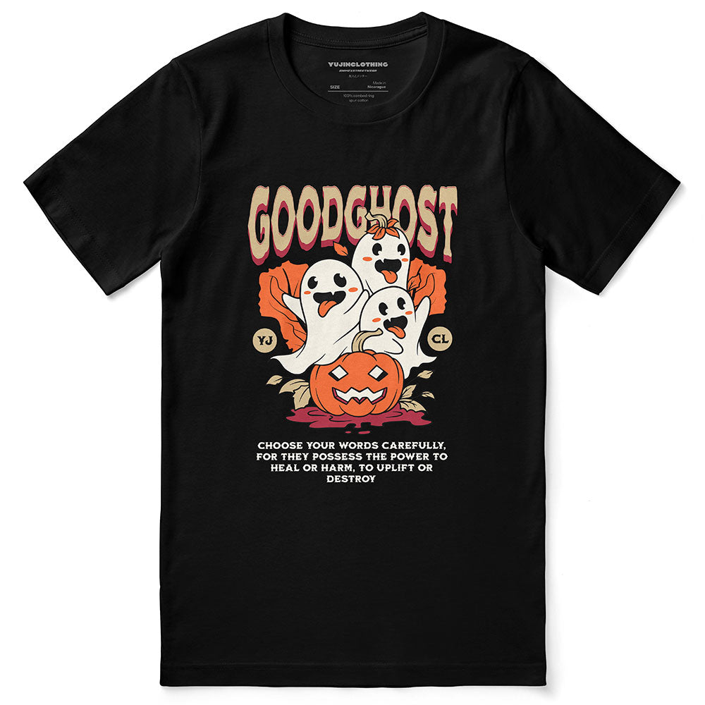 Goodghost Halloween T-Shirt | Yūjin Japanese Anime Streetwear Clothing