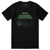 Drink Coffee Cat T-Shirt