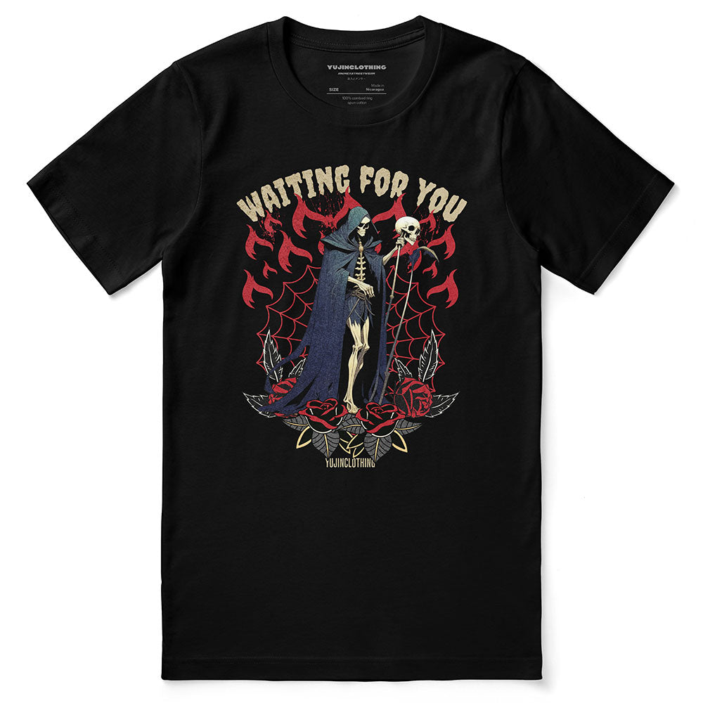 Grim Reaper T-Shirt | Yūjin Japanese Anime Streetwear Clothing