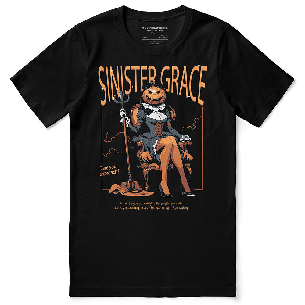 Sinister Grace T-Shirt | Yūjin Japanese Anime Streetwear Clothing