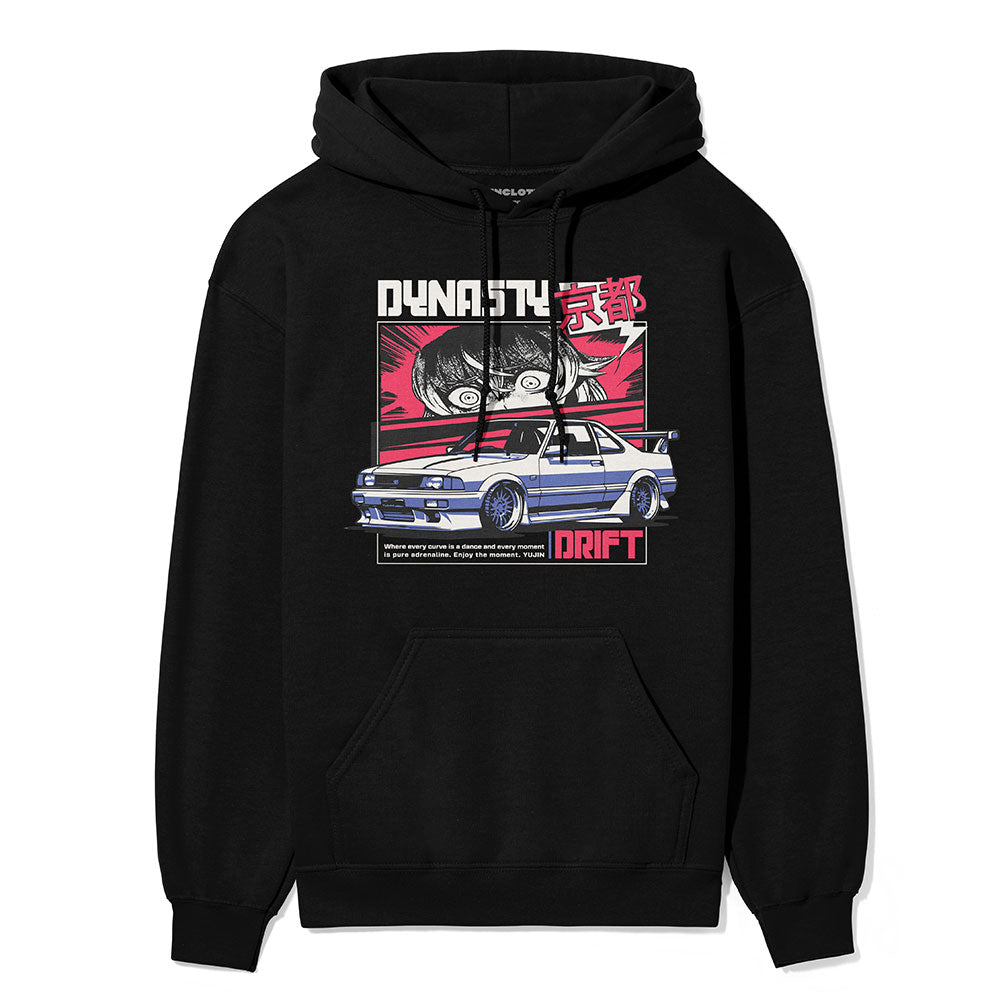 Dynasty Car Hoodie | Yūjin Japanese Anime Streetwear Clothing