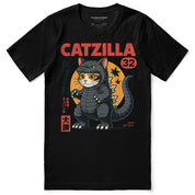Catzilla Monster Cat T-Shirt | Yūjin Japanese Anime Streetwear Clothing