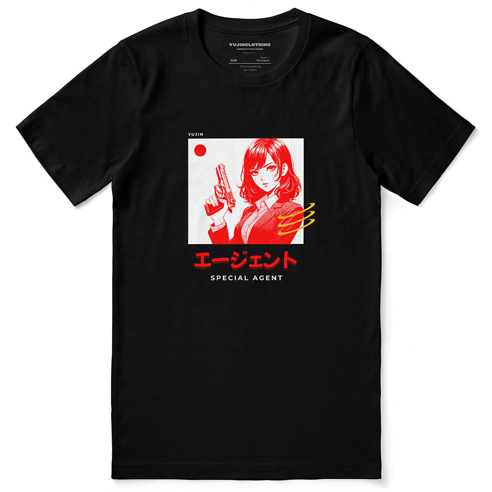 Special Agent T-Shirt | Yūjin Japanese Anime Streetwear Clothing