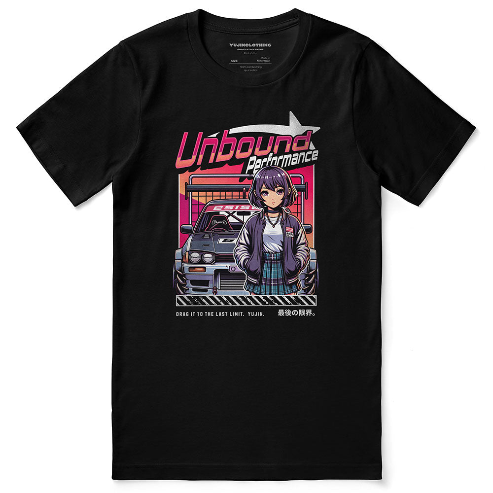 Unbound Performance T-Shirt | Yūjin Japanese Anime Streetwear Clothing