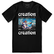 Divine Creation Cat T-Shirt | Yūjin Japanese Anime Streetwear Clothing