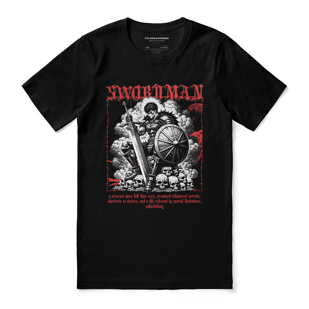 Swordman T-Shirt | Yūjin Japanese Anime Streetwear Clothing
