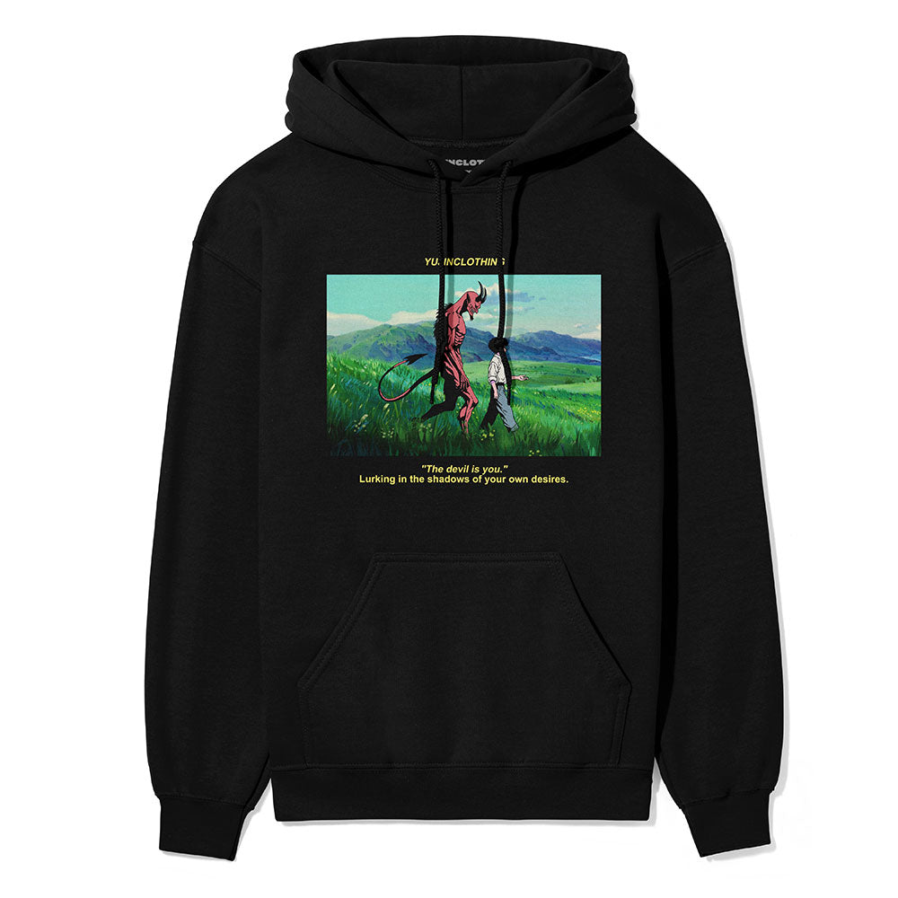 Devil And Boy Hoodie | Yūjin Japanese Anime Streetwear Clothing