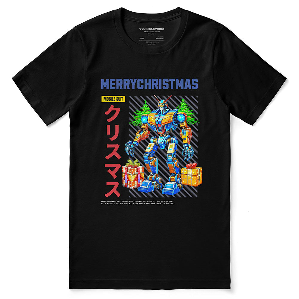 Neotech Christmas T-Shirt | Yūjin Japanese Anime Streetwear Clothing