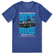 Back In Time Car T-Shirt | Yūjin Japanese Anime Streetwear Clothing