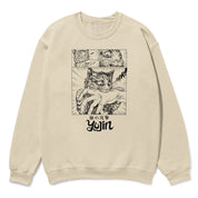 Sudden Attack Cat Sweatshirt | Yūjin Japanese Anime Streetwear Clothing