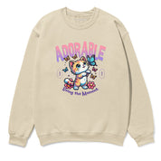 Adorable Cat Sweatshirt | Yūjin Japanese Anime Streetwear Clothing