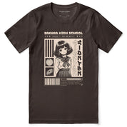 Highschool Girl T-Shirt | Yūjin Japanese Anime Streetwear Clothing