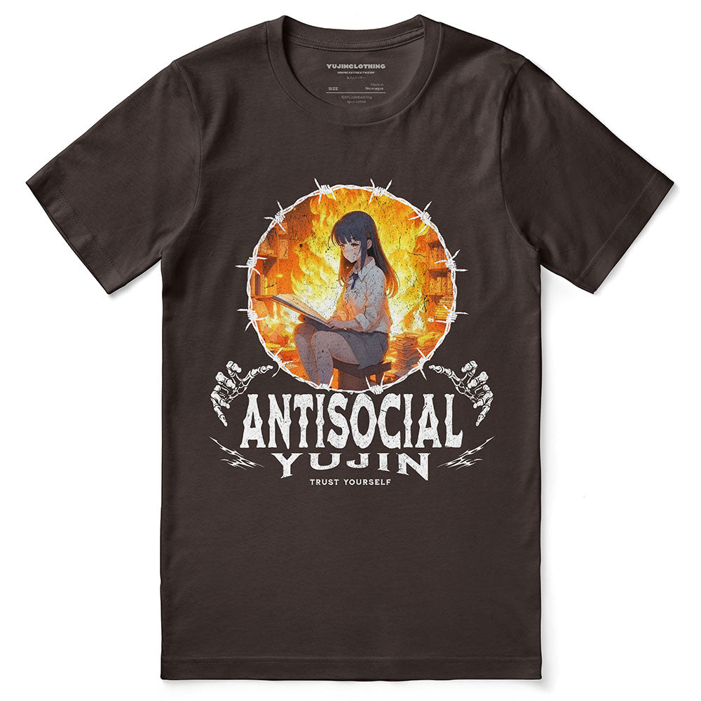 Antisocial T-Shirt | Yūjin Japanese Anime Streetwear Clothing